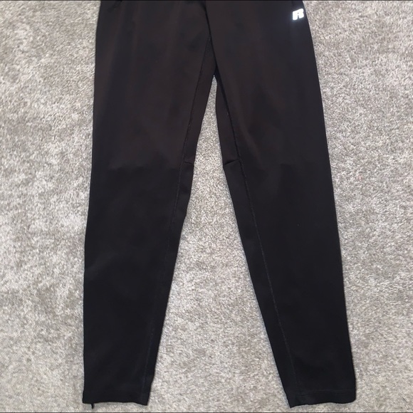 Russell Black Pants w Zippers size S - Picture 4 of 7